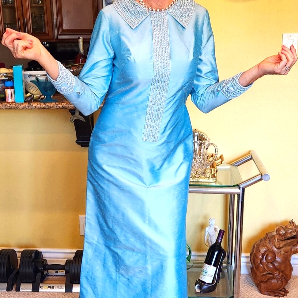 100% Singapore Silk Dress